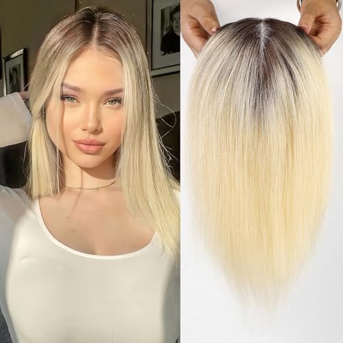 RSY Ombre Blonde Hair Toppers for Women with Thinning Hair