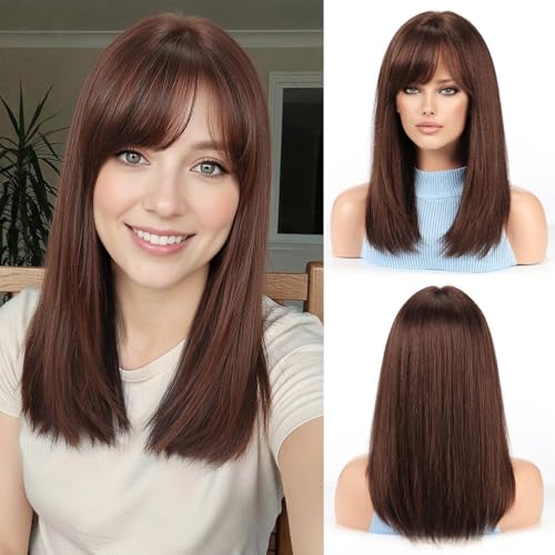 RSY Straight Human Hair Wigs for Women